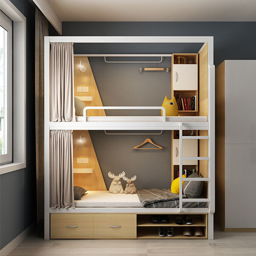 Giường sắt 2 tầng LEBON Doka Gen 38 H641T