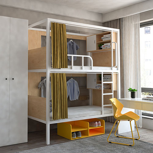 Giường sắt 2 tầng LEBON Fason Gen 38 H625T