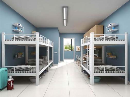 Giường tầng sắt nhân viên