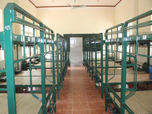 Giường tầng sắt bộ đội